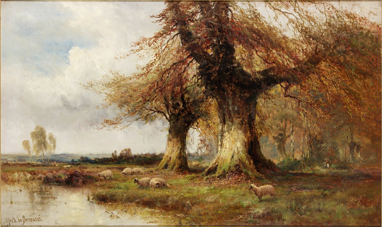 Metsän vartijat tekijältä Alfred de Breanski