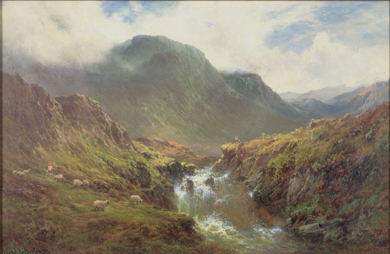 The Falls of Foyers tekijältä Alfred de Breanski