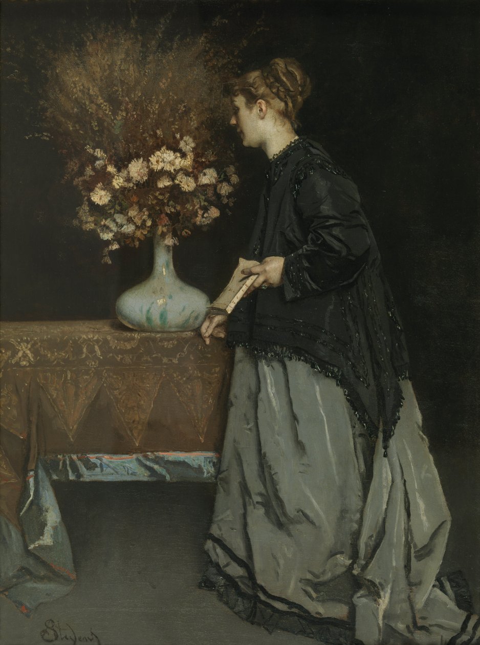 Syksyn kukat tekijältä Alfred Emile Stevens