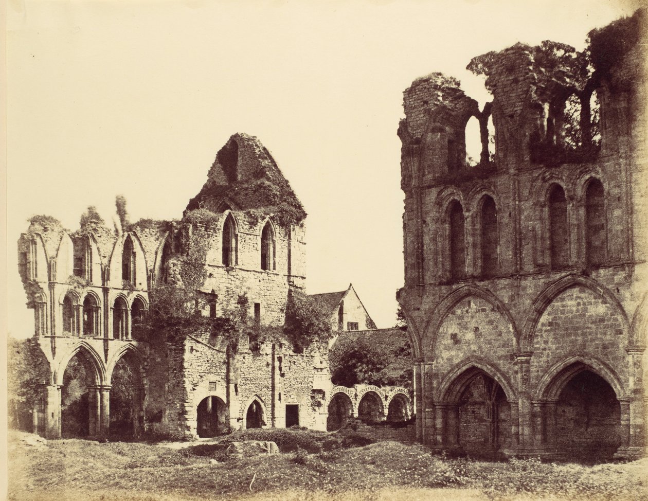 Wenlock Abbey, 1858. tekijältä Alfred Capel Cure