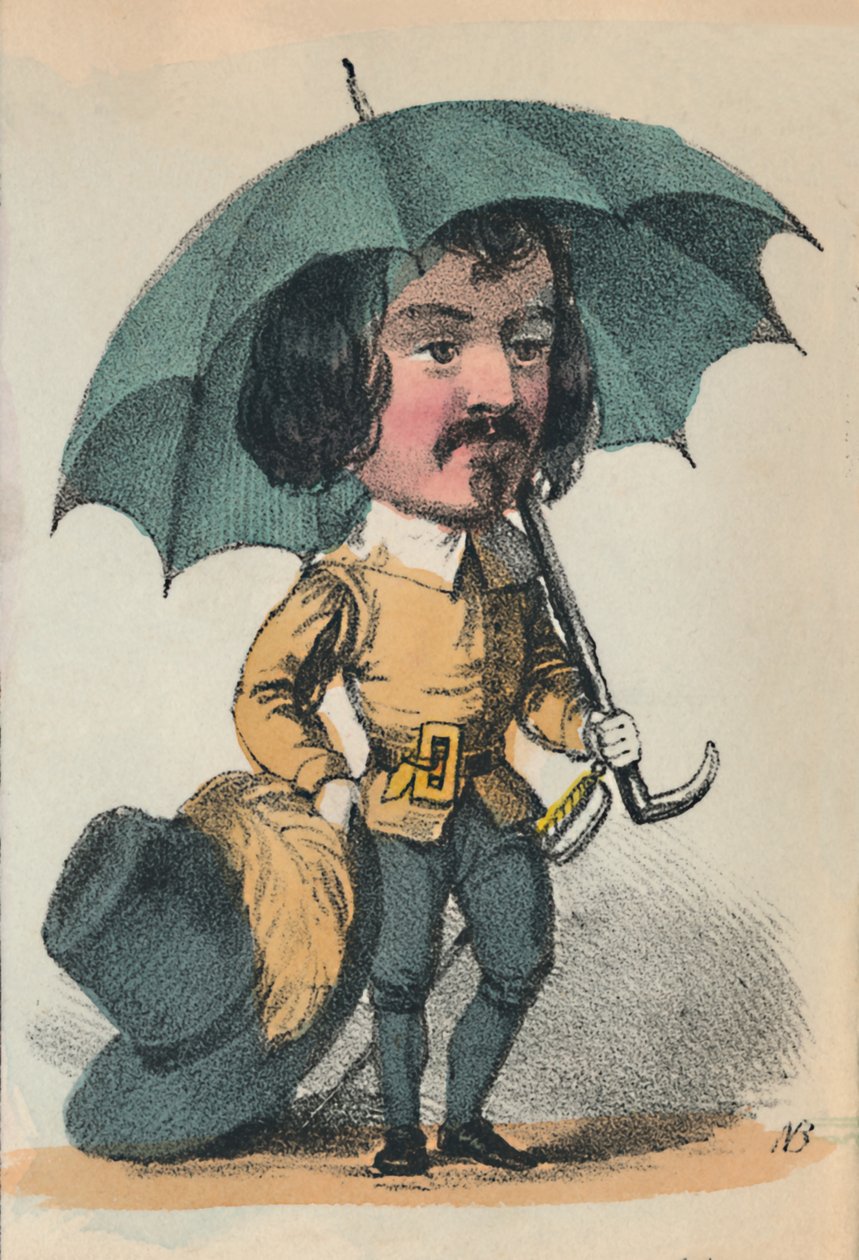 Cromwell, 1856 tekijältä Alfred Crowquill