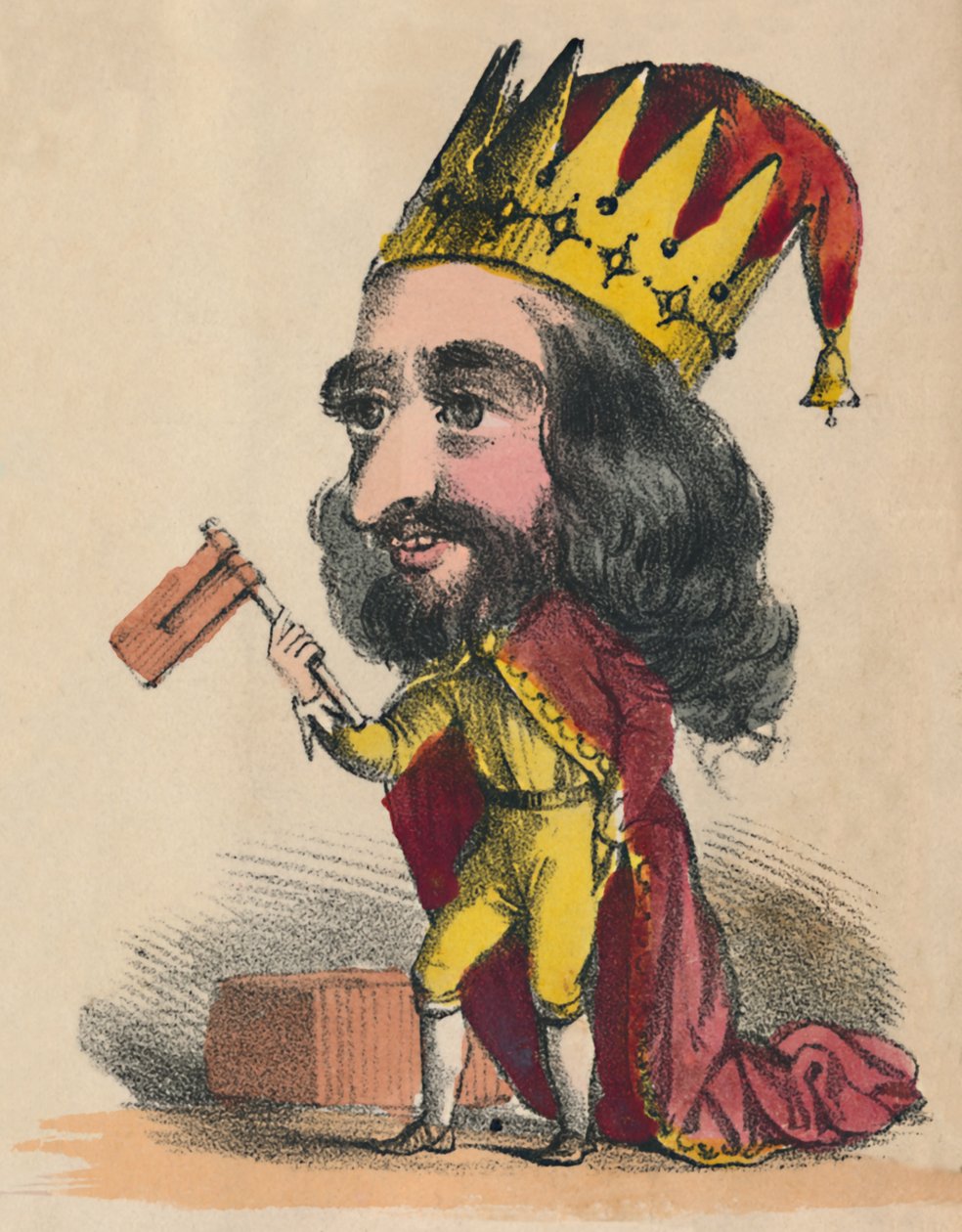 Henrik III, 1856 tekijältä Alfred Crowquill