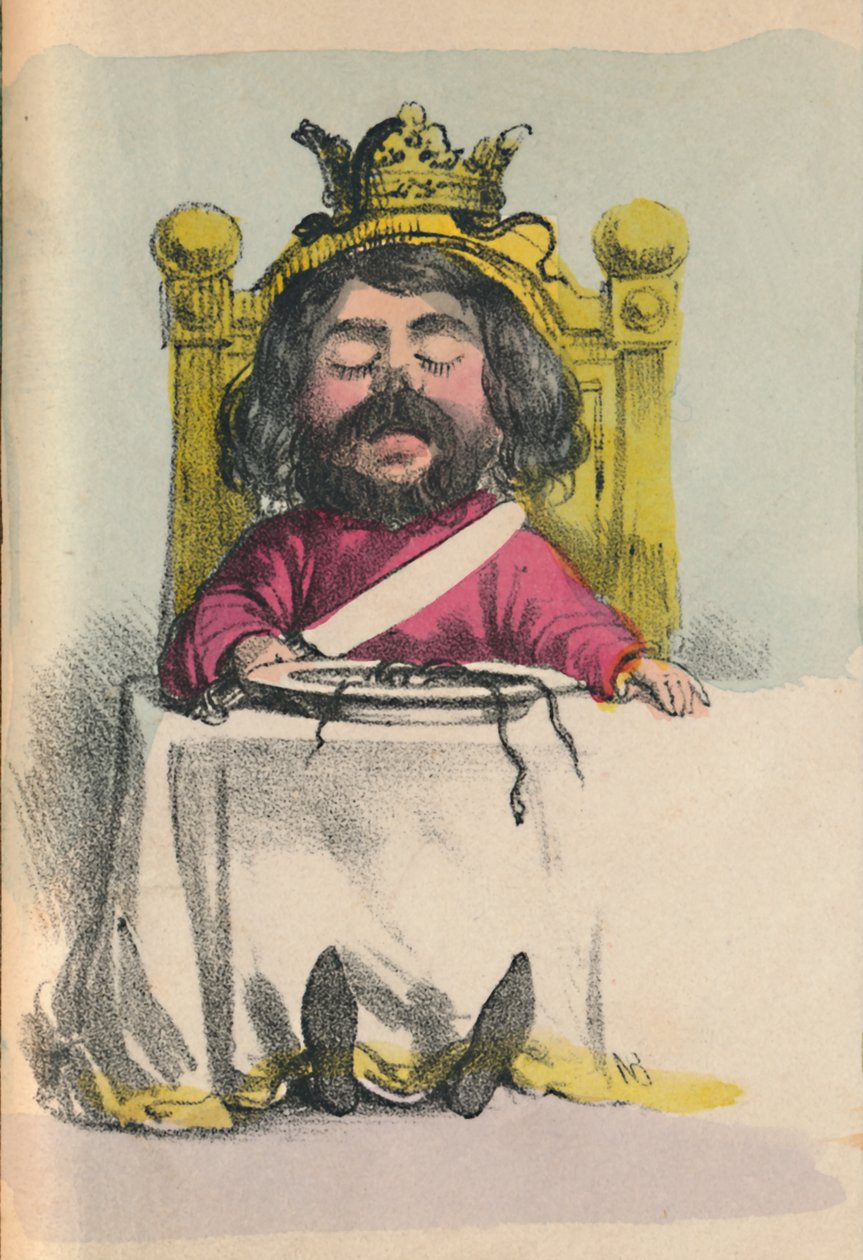 Henrik I, 1856 tekijältä Alfred Crowquill