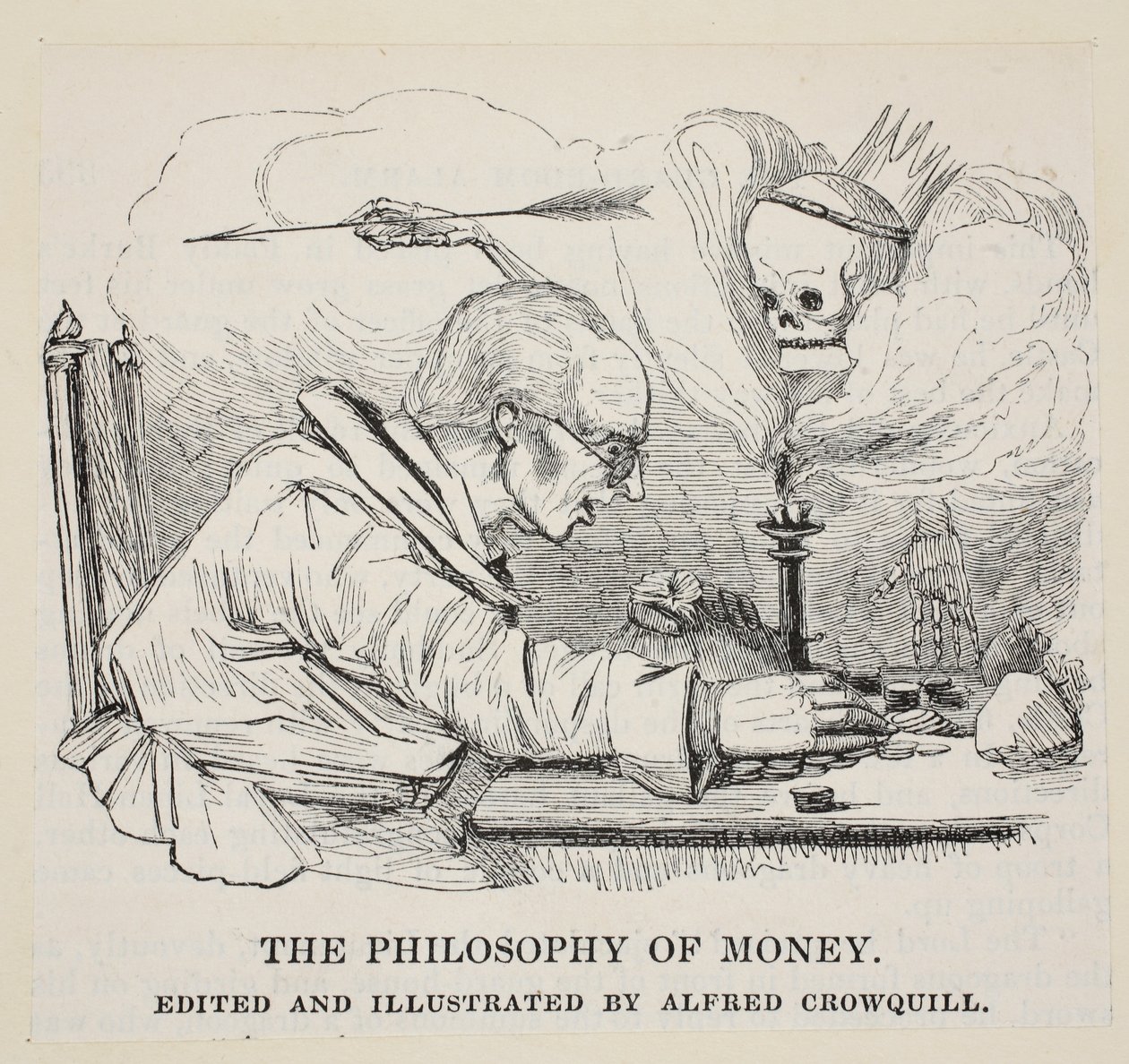 The Philosophy of Money, pub. C. 1842 tekijältä Alfred Crowquill