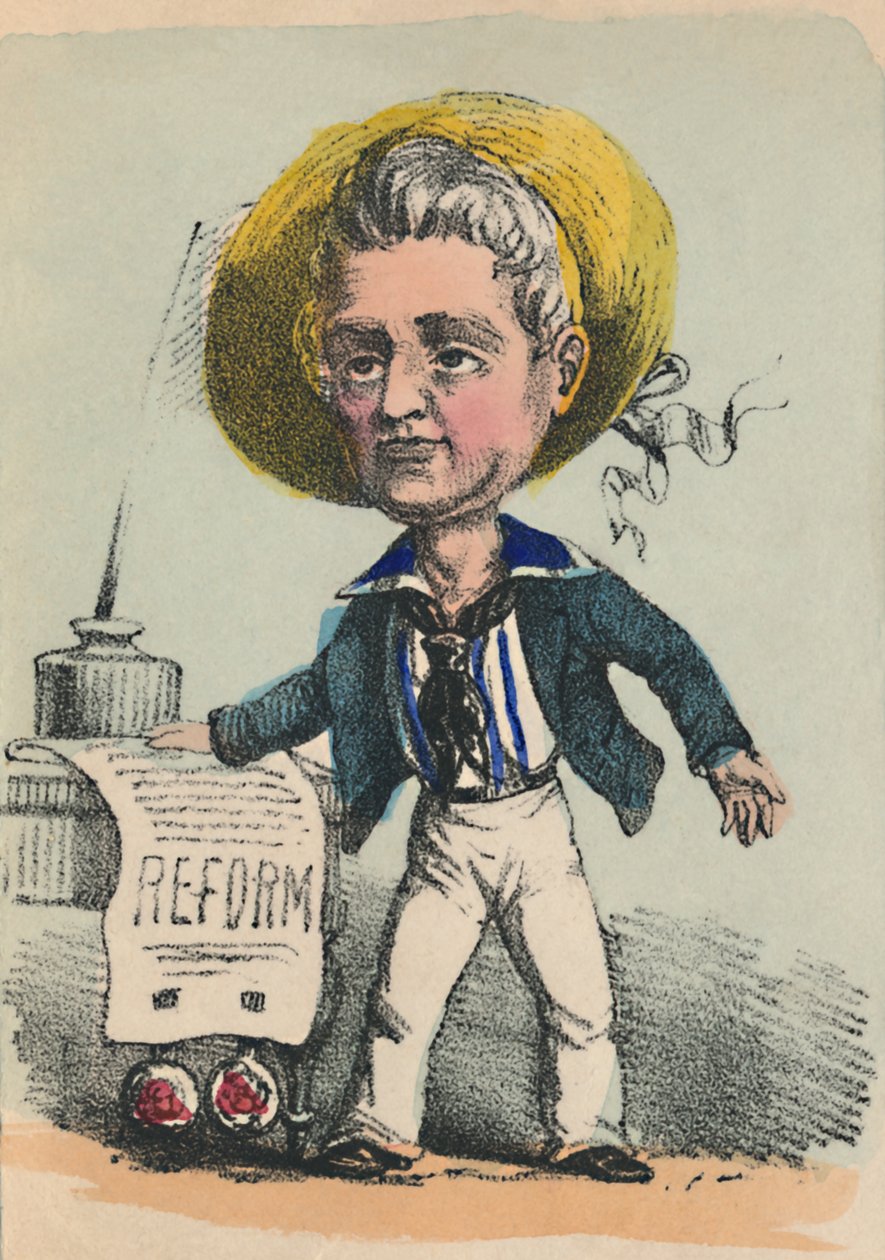 William IV, 1856 tekijältä Alfred Crowquill