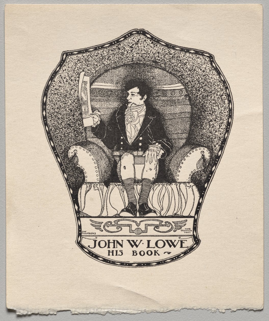 Kirjakilpi: John W. Lowe tekijältä Alfred Dawson