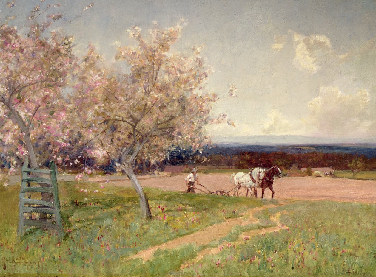 Kyntö tekijältä Alfred East