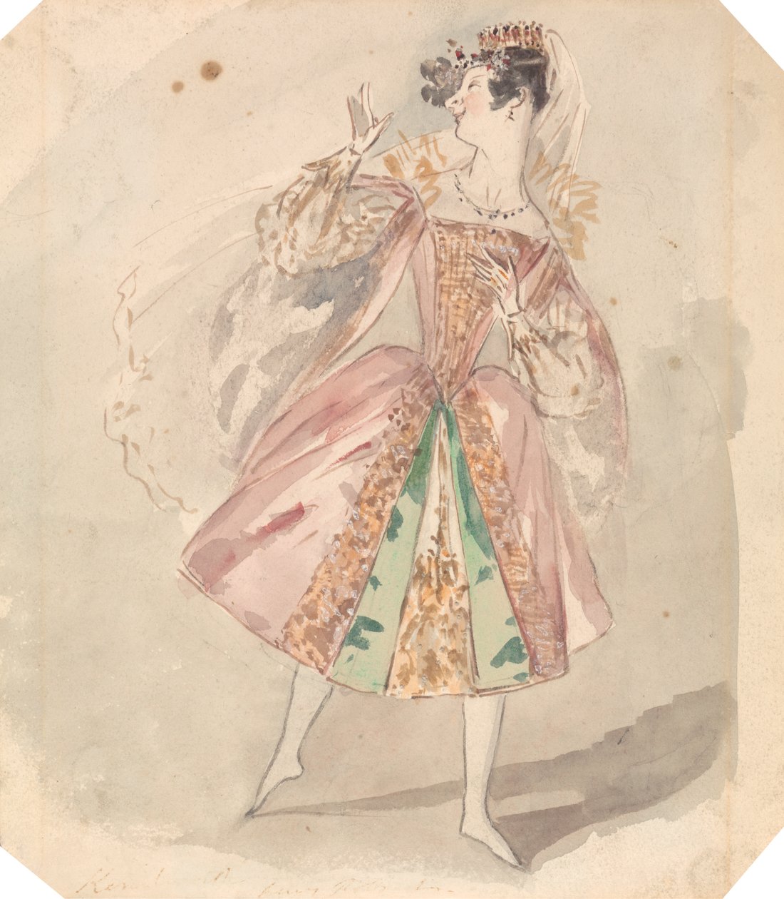 Tanssija tekijältä Alfred Edward Chalon