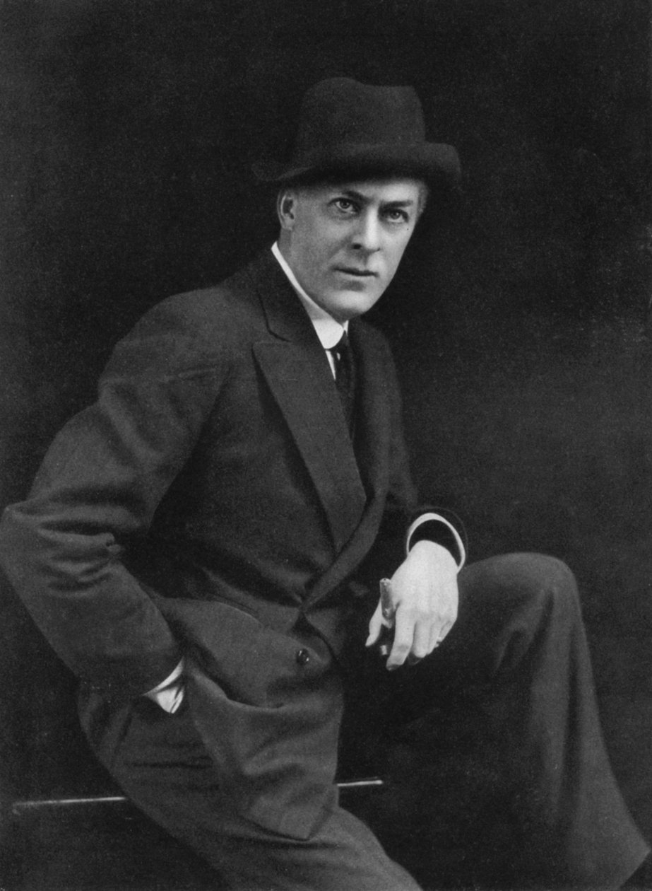 Sir George Alexander 1858-1918, teatterinäyttelijä-johtaja, 1911-1912. tekijältä Alfred Ellis and Walery