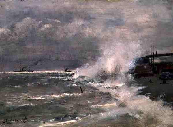 Le Havre tekijältä Alfred Emile Stevens
