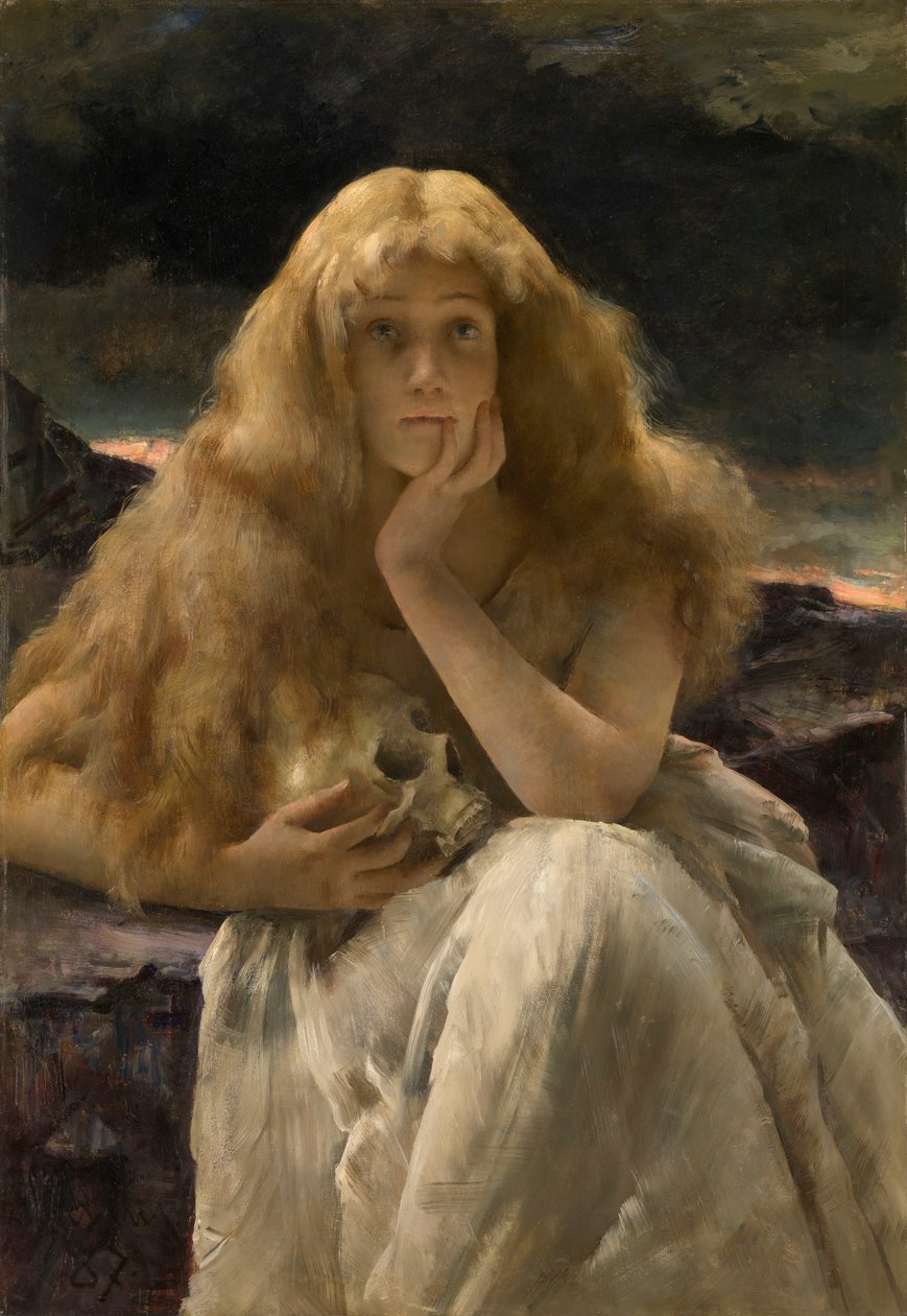 Maria Magdaleena tekijältä Alfred Emile Stevens