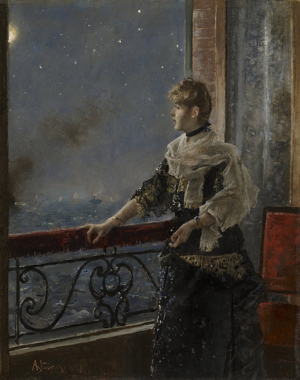 Kuutamo tekijältä Alfred Emile Stevens
