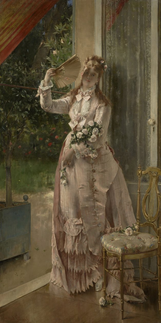 Kesä, 1877 tekijältä Alfred Emile Stevens