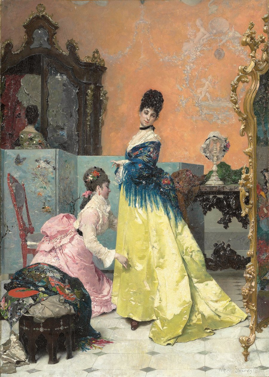 Asennus, tekijältä Alfred Emile Stevens