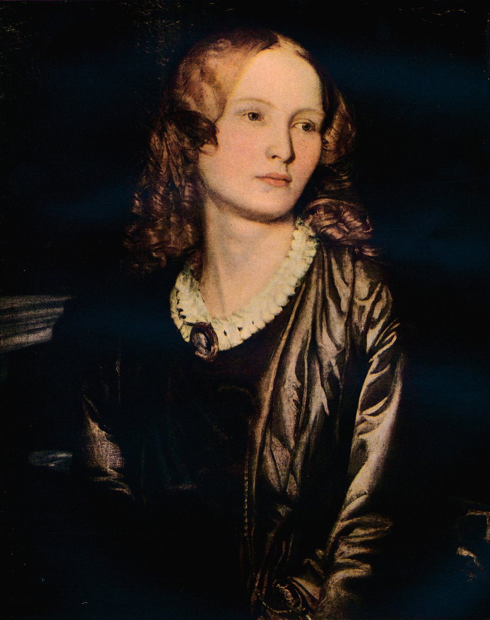 Mary Ann, Leonard Collmanin vaimo, v. 1854 tekijältä Alfred Emile Stevens