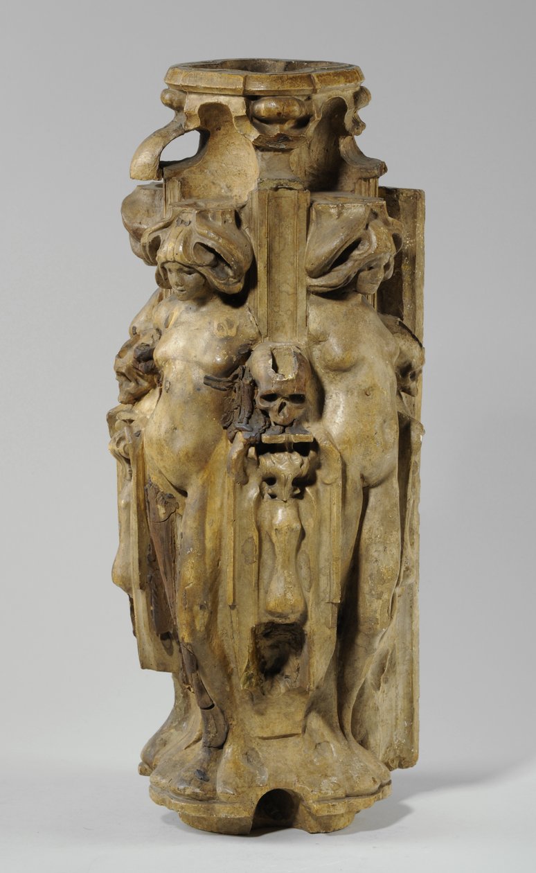 Yksi yhdeksästä maketista Sam Wilson Chimneypiecelle, n. 1908-1914 (kipsi ja sellakka) (katso myös 876008-9) tekijältä Alfred Gilbert
