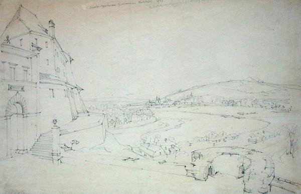 Krakova, 1827 tekijältä Alfred Gomersal Vickers