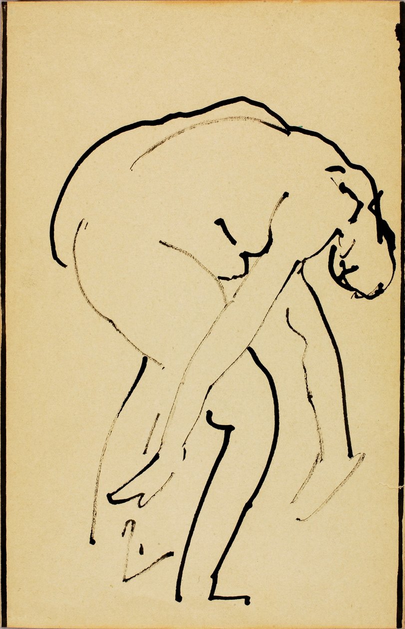 Taivutus alasti tekijältä Alfred H. Maurer
