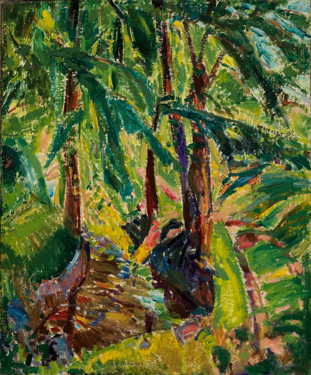 Maisema tekijältä Alfred H. Maurer