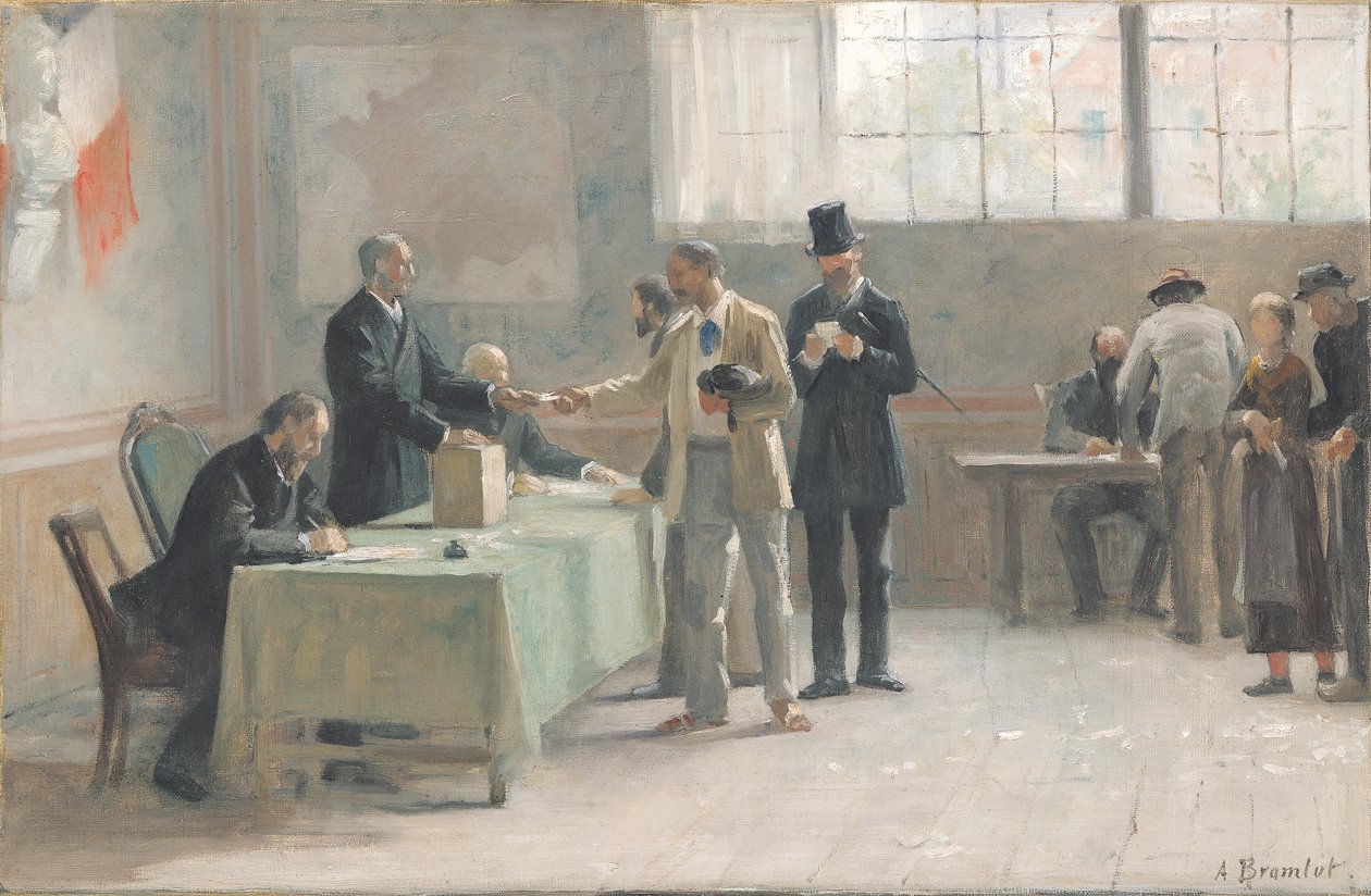 Universal Franchise, 1888 tekijältä Alfred Henri Bramtot