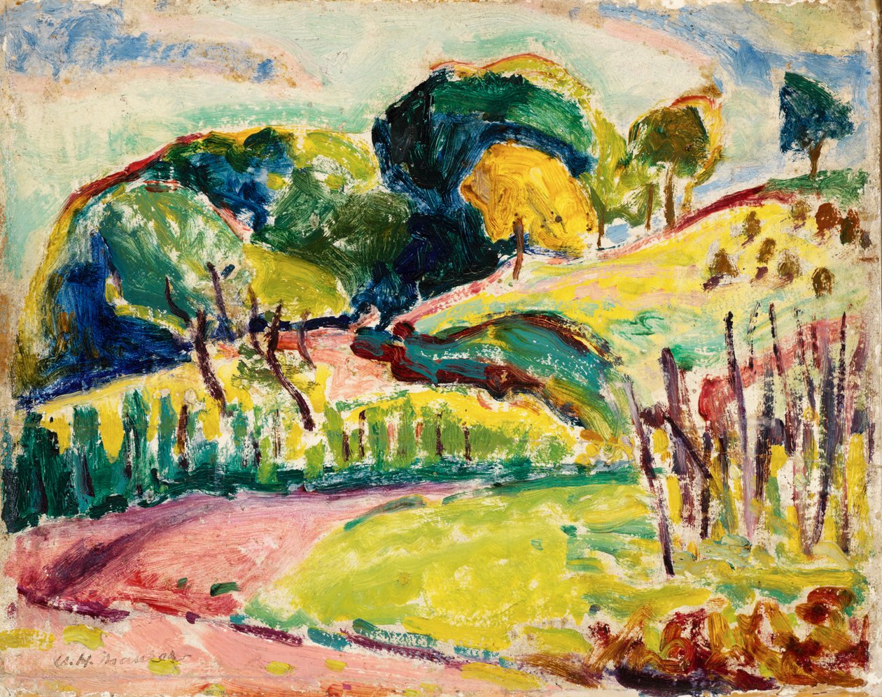 Hills tekijältä Alfred Henry Maurer