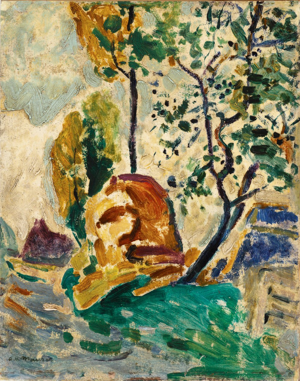 Maisema tekijältä Alfred Henry Maurer