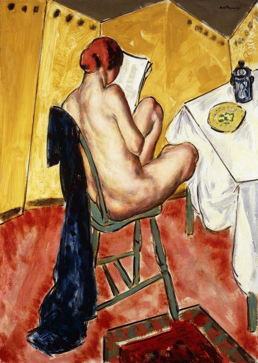 Keltainen näyttö, tekijältä Alfred Henry Maurer
