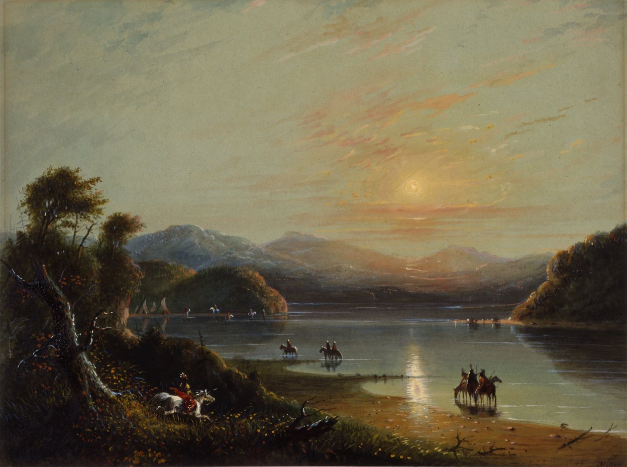 Green River (Oregon) tekijältä Alfred Jacob Miller