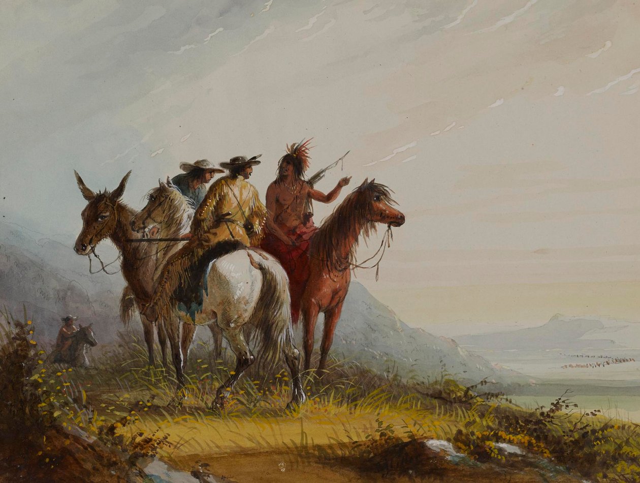 Intian opas tekijältä Alfred Jacob Miller