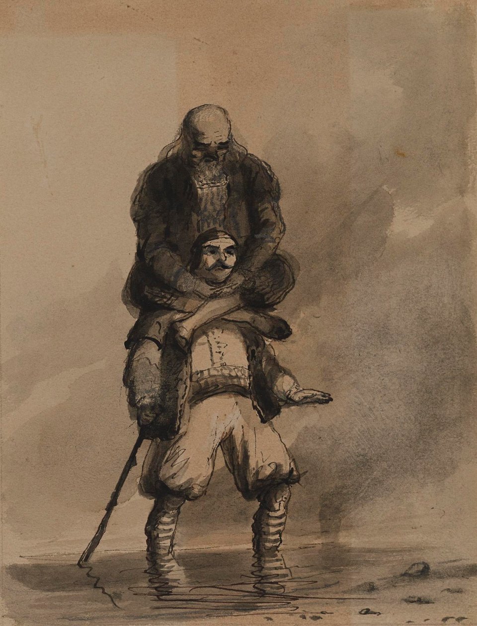 Kuten Sinbad tekijältä Alfred Jacob Miller