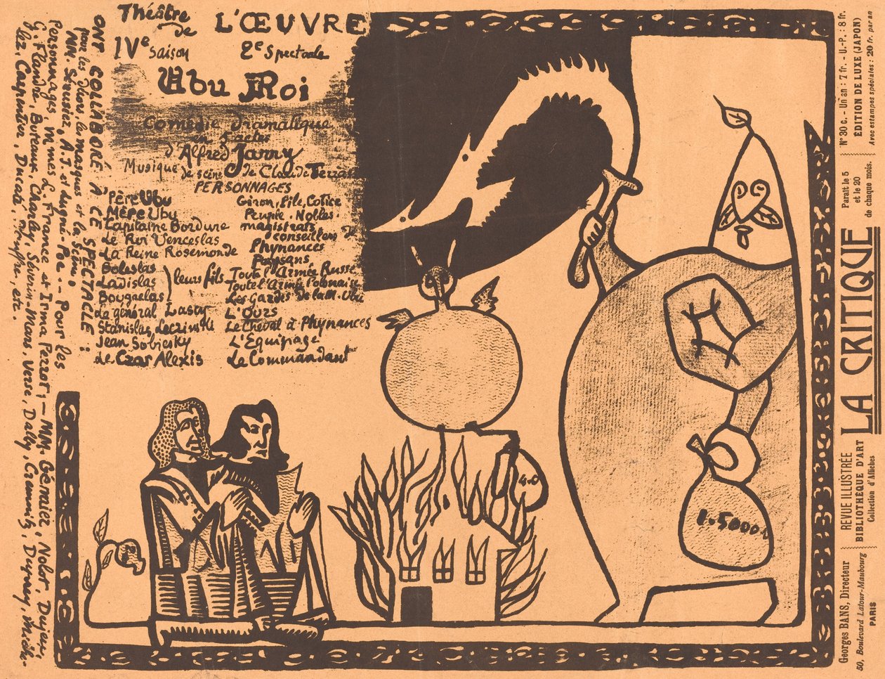 ensimmäinen kuninkaallinen tekijältä Alfred Jarry