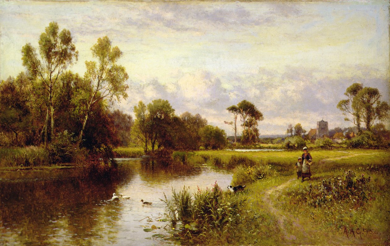 Lähellä Thursbyä, Yorkshire tekijältä Alfred Jr. Glendening