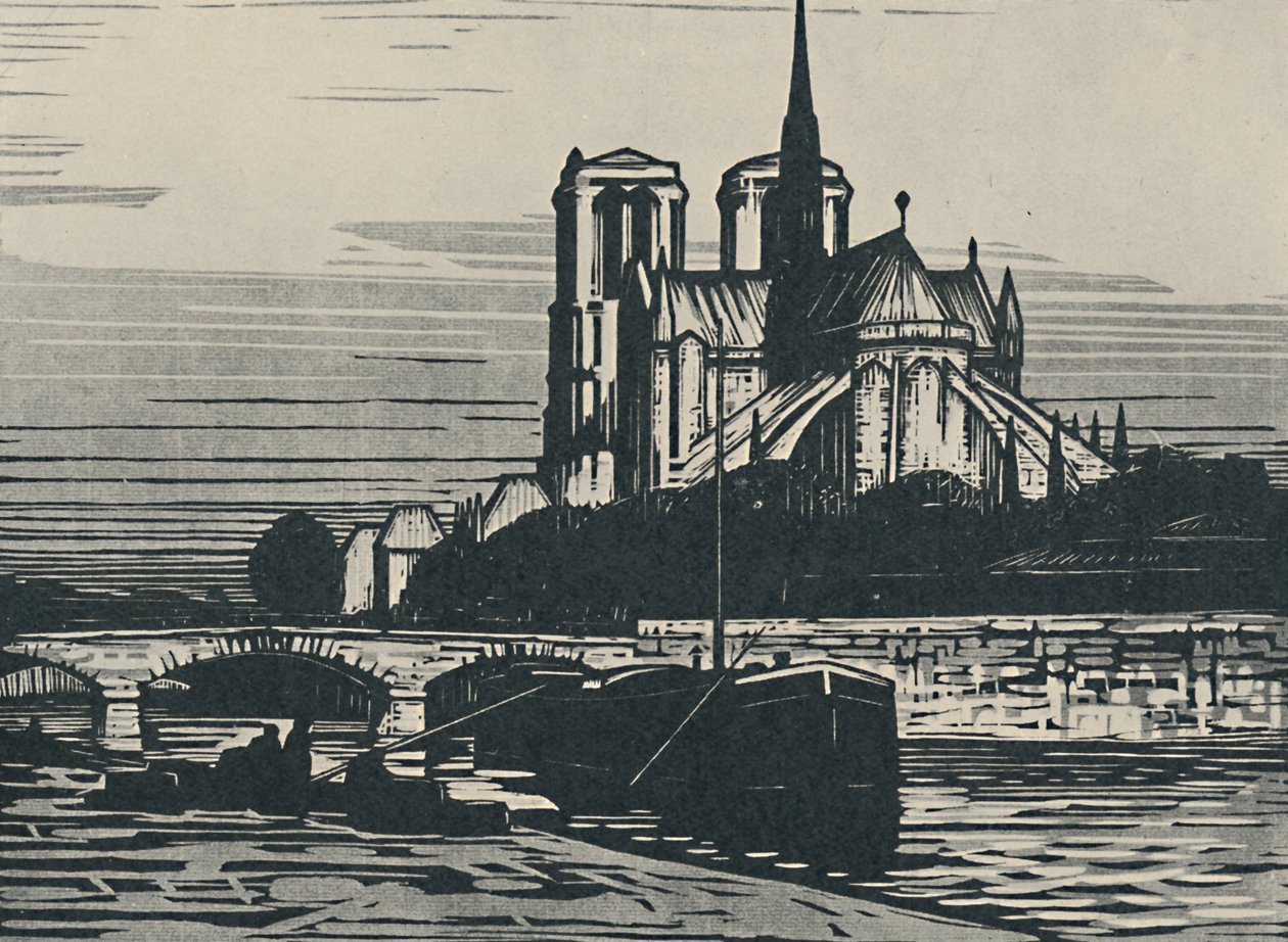 "Notre Dame De Paris", 1919 tekijältä Alfred Latour