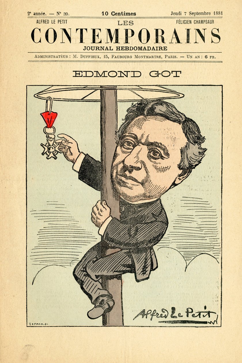 Portada de “” Les Contemporains””, número 39 finlandès tekijältä Alfred Le Petit