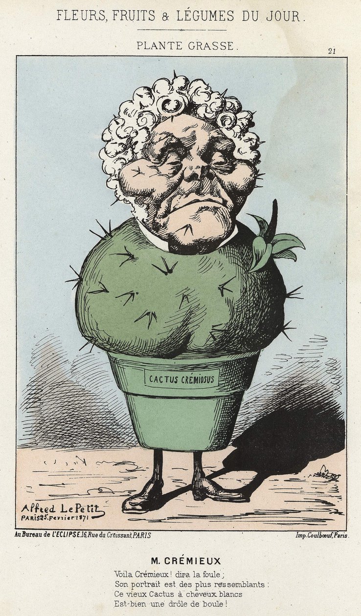 Grasse Plant: Sarjakuva Adolphe Crémieux
