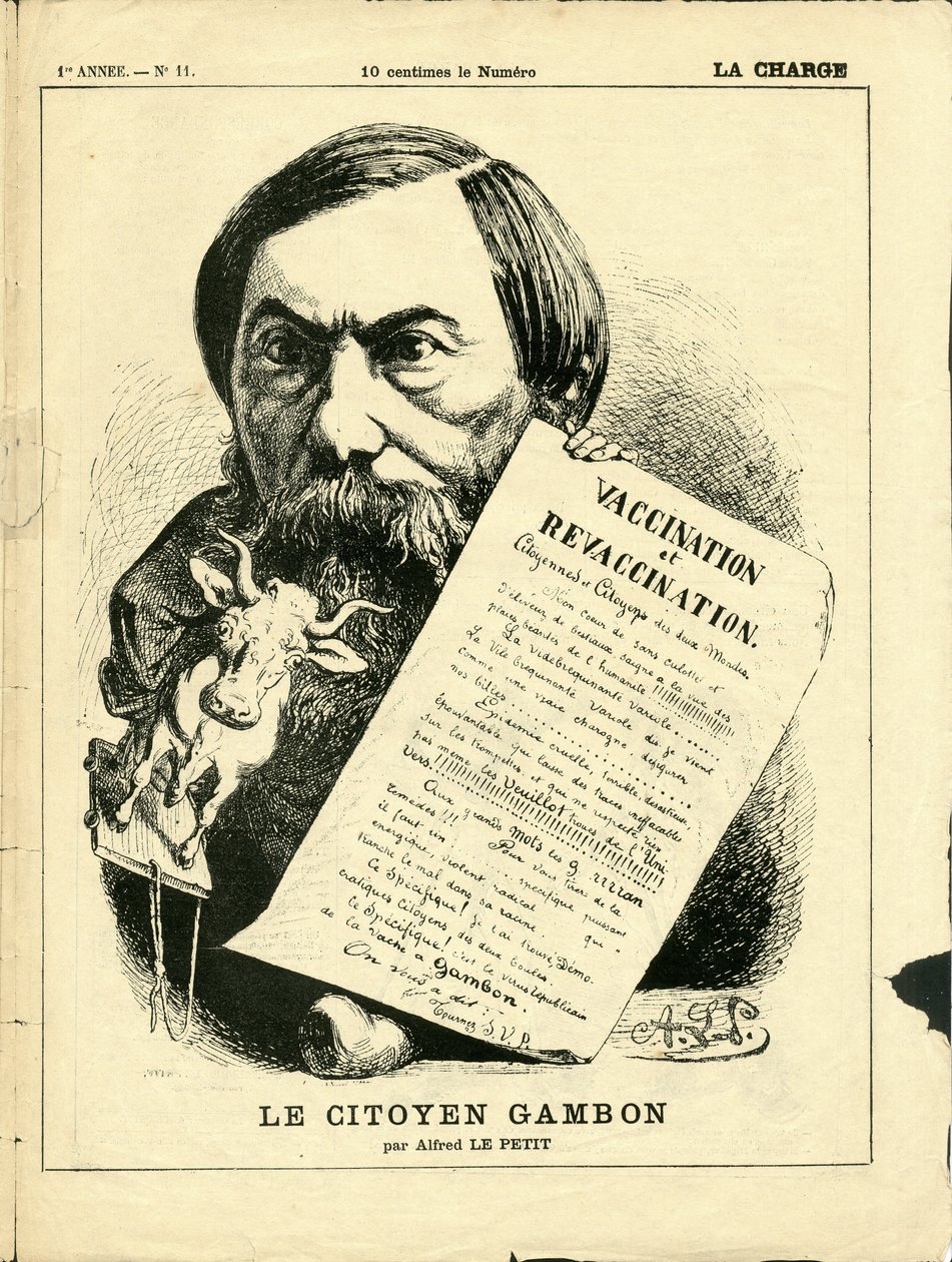 Alfred Le Peten (1841-1909) kuvitus teoksessa La Charge (1870), nro 11 tekijältä Alfred Le Petit