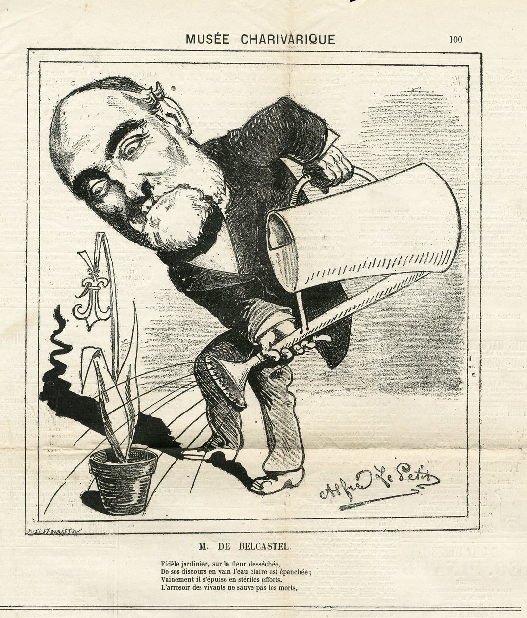 Kuva Alfred Le Pete (1841-1909) Le Charivarissa tekijältä Alfred Le Petit