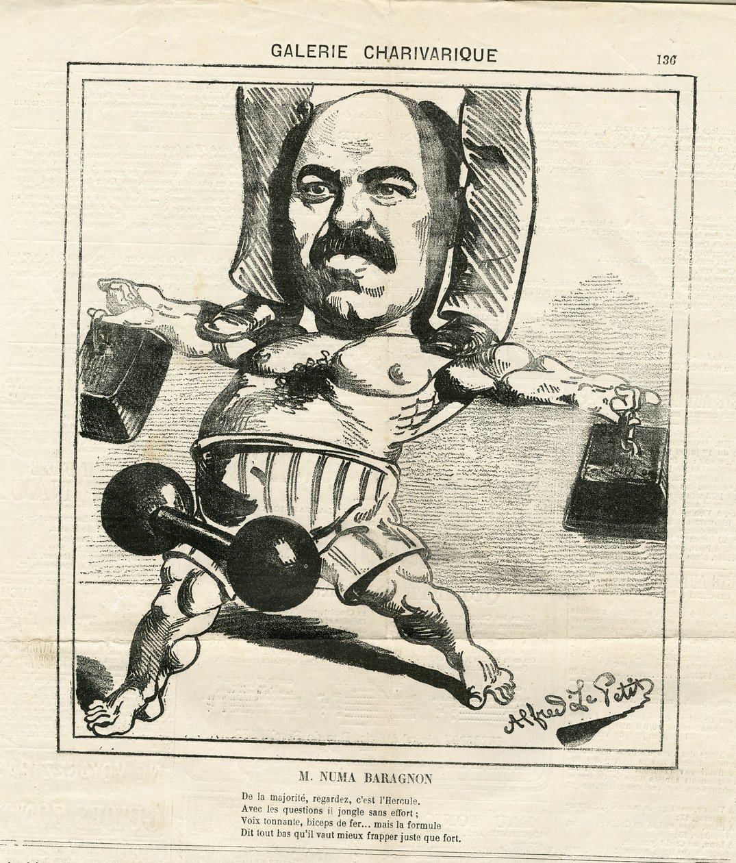 Kuva Alfred Le Pete (1841-1909) Le Charivarissa tekijältä Alfred Le Petit