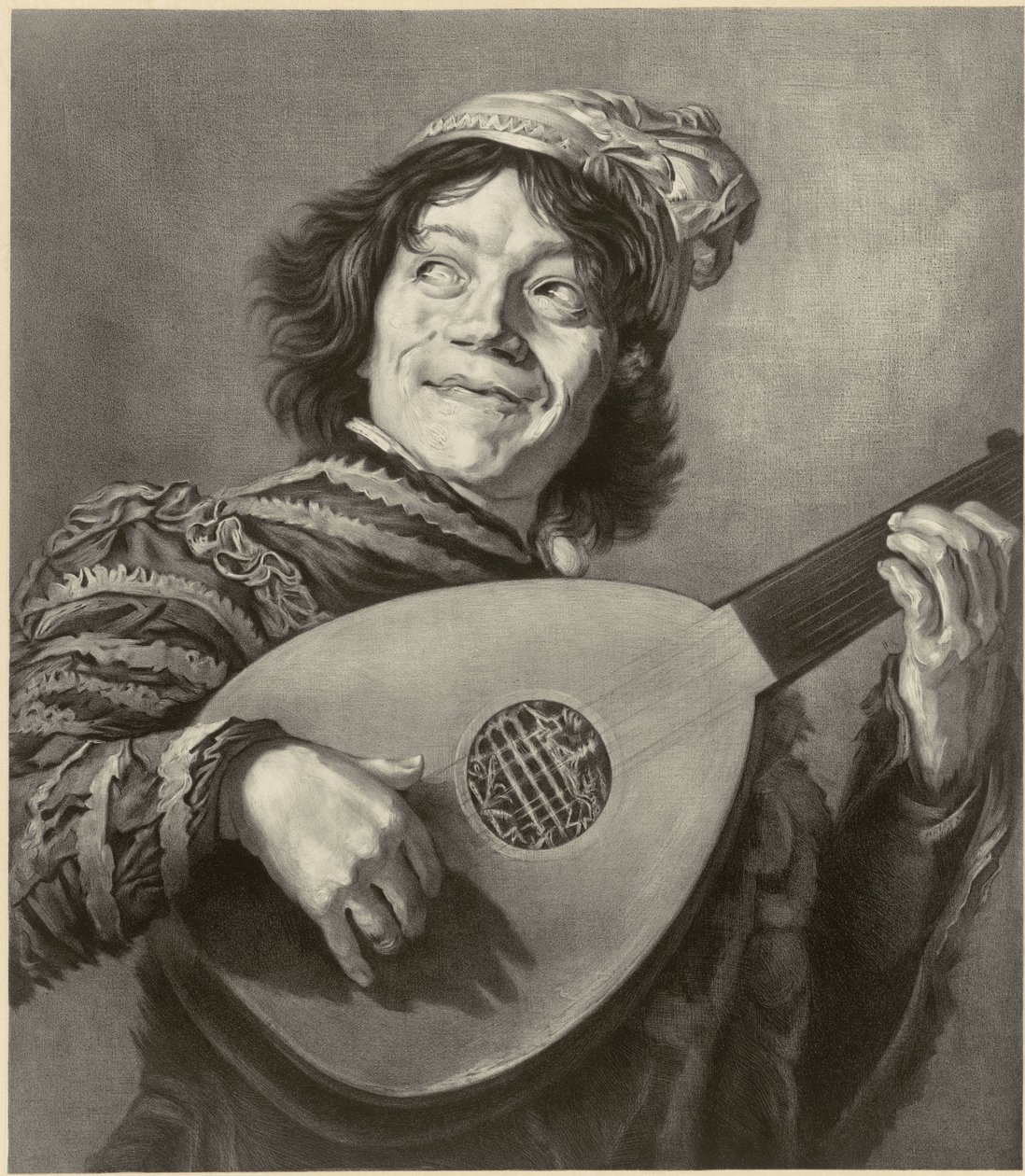 The Jester, Frans Halsin jälkeen tekijältä Alfred Louis Bahuet