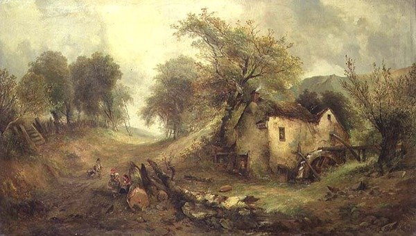 Lapset polulla myllyn vieressä tekijältä Alfred Montague