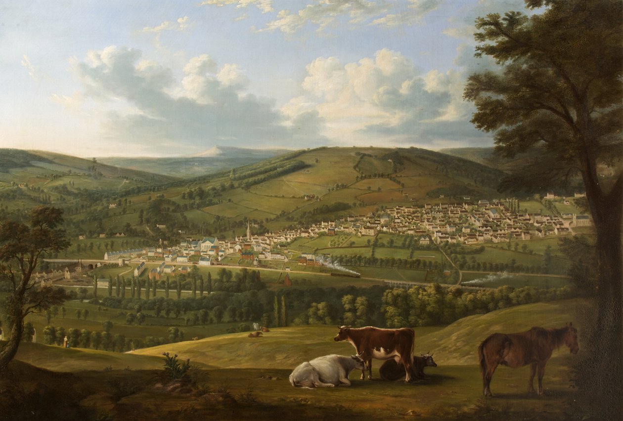 Stroud lähellä Rodborough Fort, Gloucestershire tekijältä Alfred Newland Smith