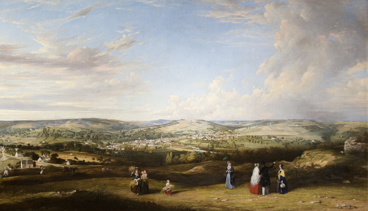 Stroud lähellä Rodborough Fort, Gloucestershire tekijältä Alfred Newland Smith