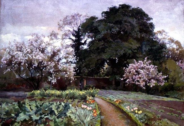 Keittiöpuutarha, Frome, Somerset tekijältä Alfred Parsons
