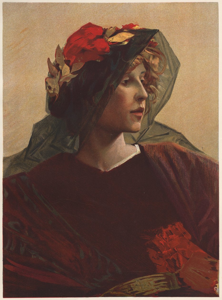 Impéria (värilitografia) tekijältä Alfred Pierre Agache