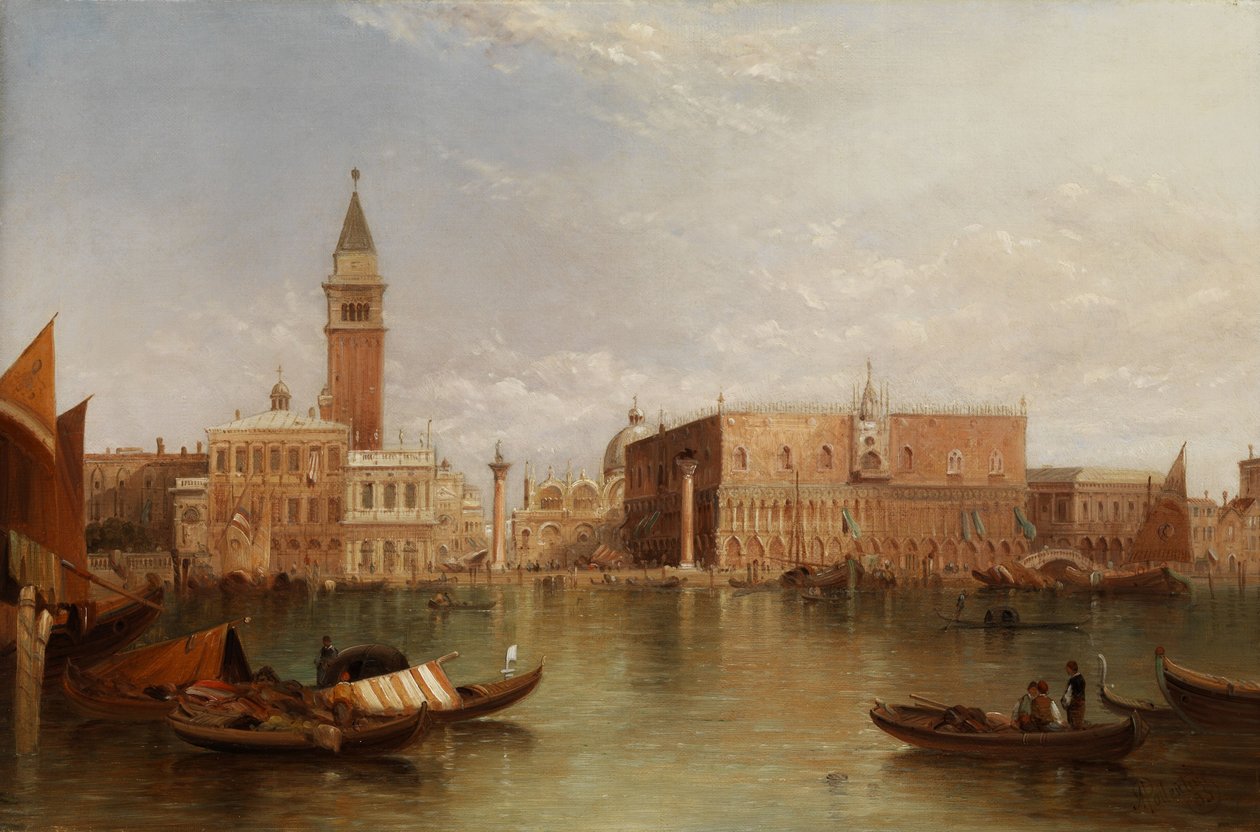Ansicht von Venedig tekijältä Alfred Pollentine
