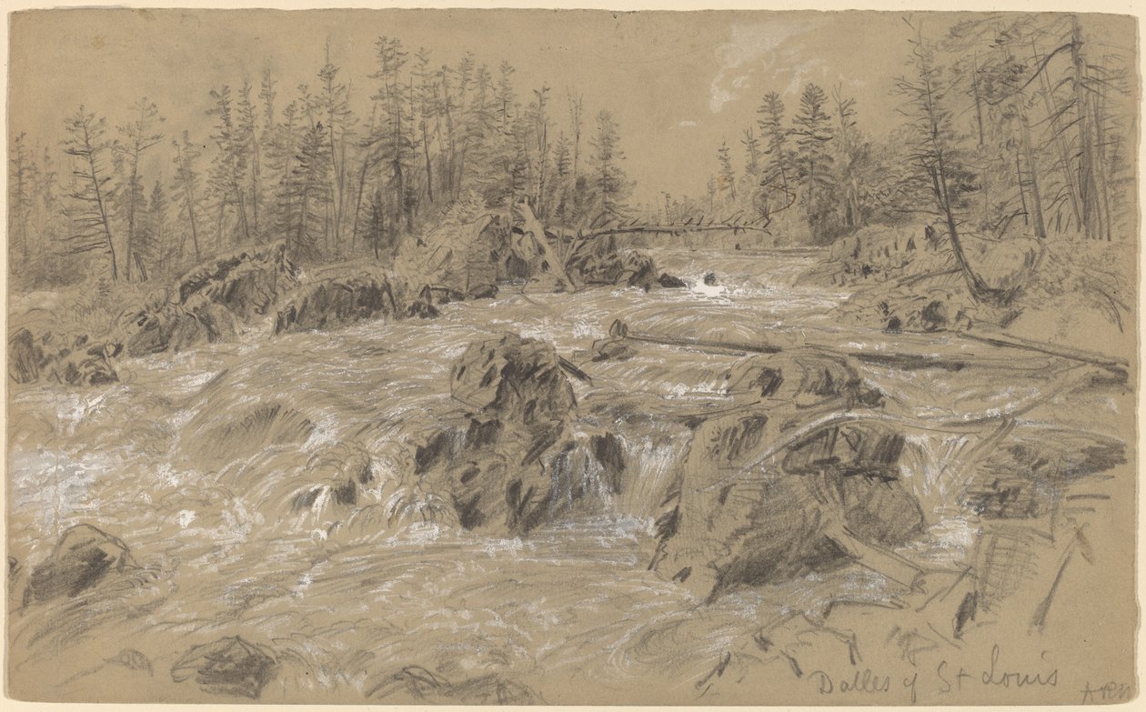 St. Louisin Dalles tekijältä Alfred R. Waud