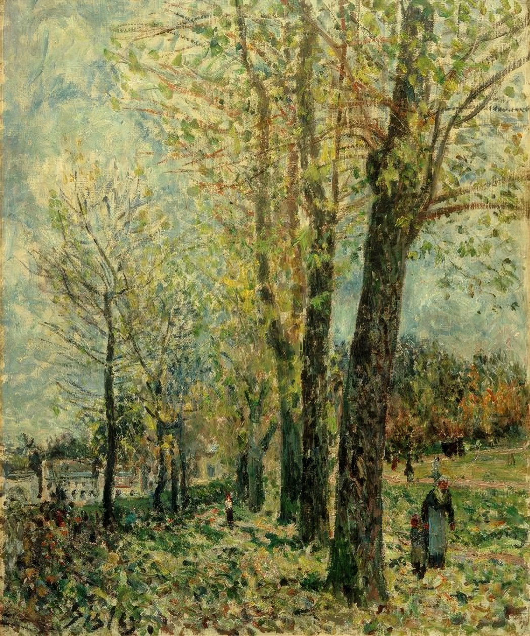 A.Sisley, Maisema Moret