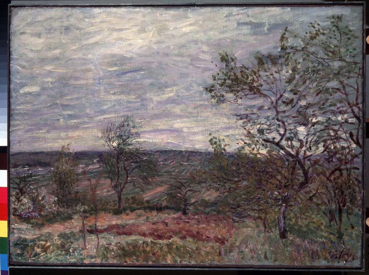 ""Journee de vent a Veneux"" (Tuulinen päivä Veneux