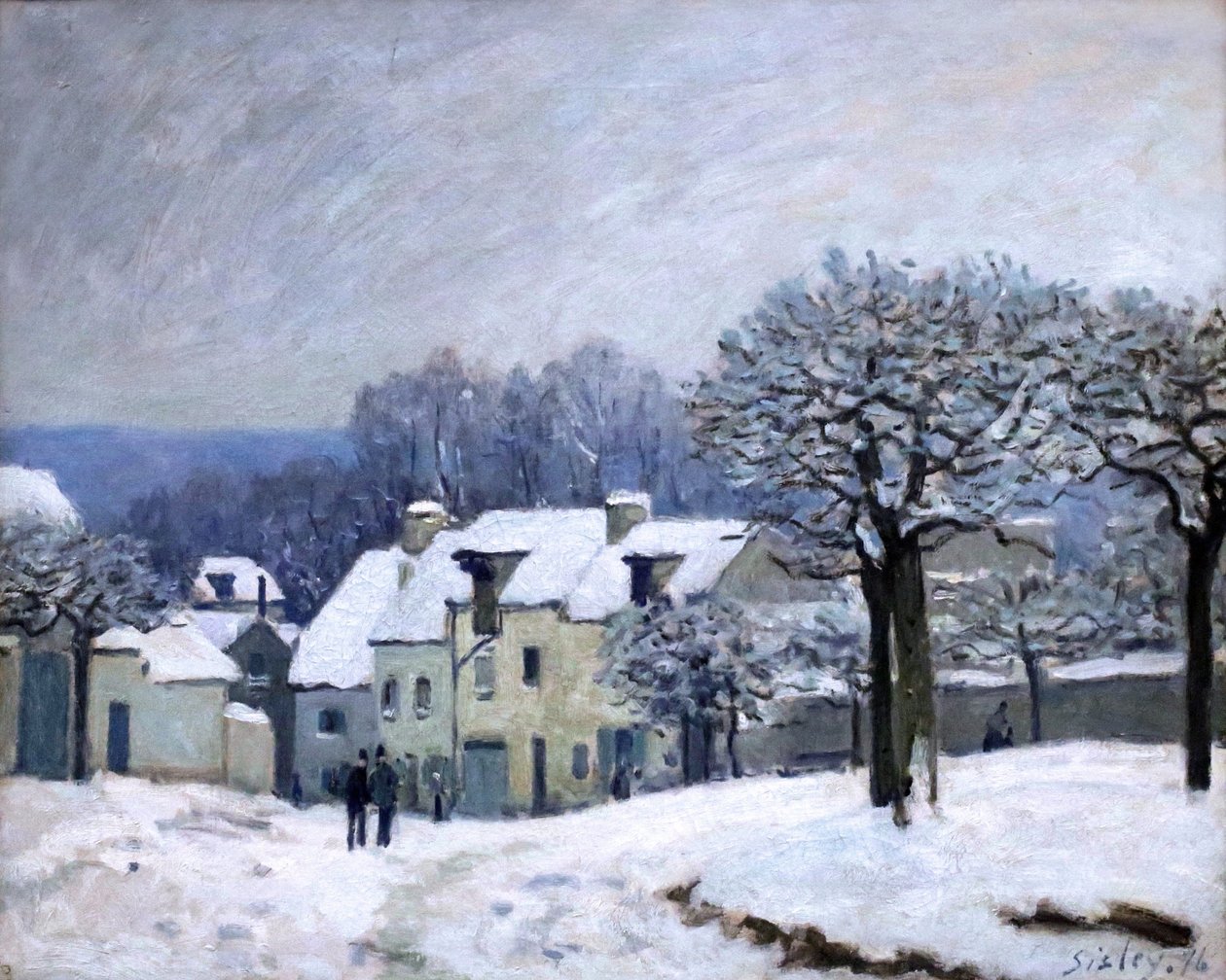  Place du Chenil Marlyssä tekijältä Alfred Sisley