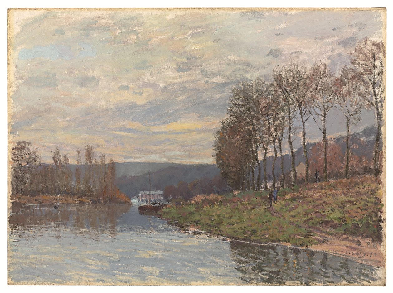 Seine Bougivalissa tekijältä Alfred Sisley